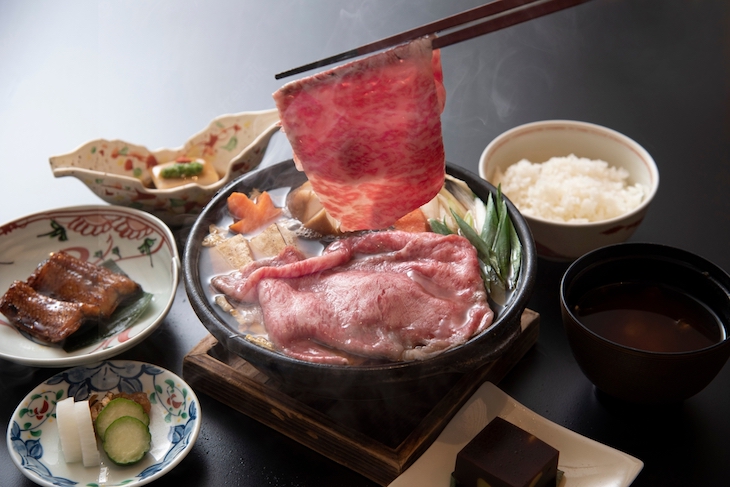 日本和牛壽喜鍋定食