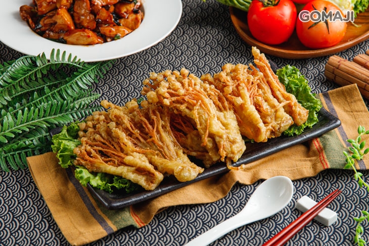 酥炸金針菇