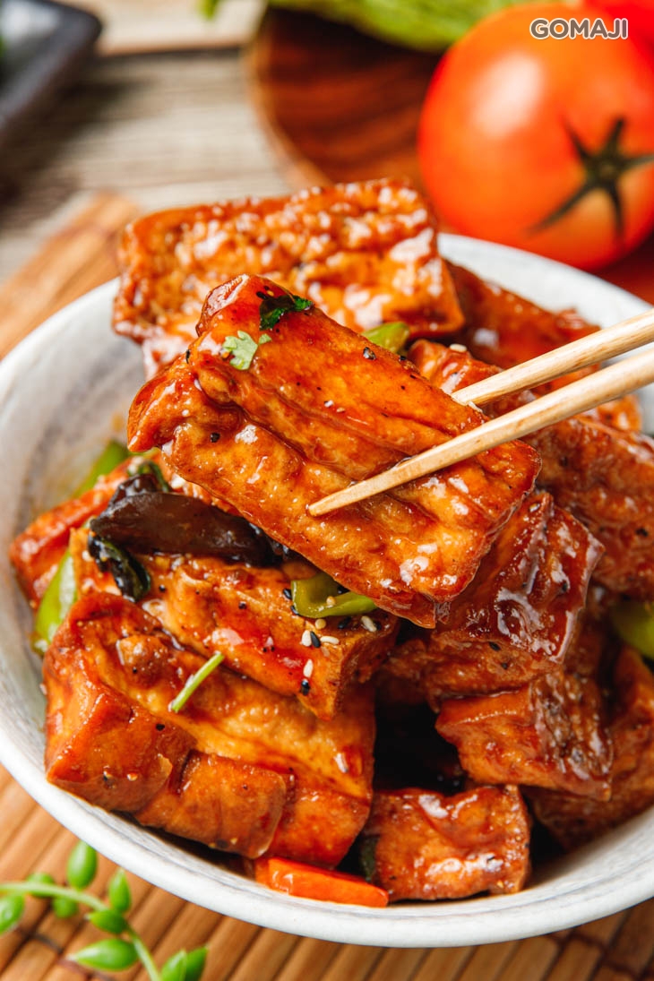 鐵板黑胡椒豆腐