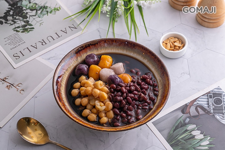 招牌芋圓燒仙草