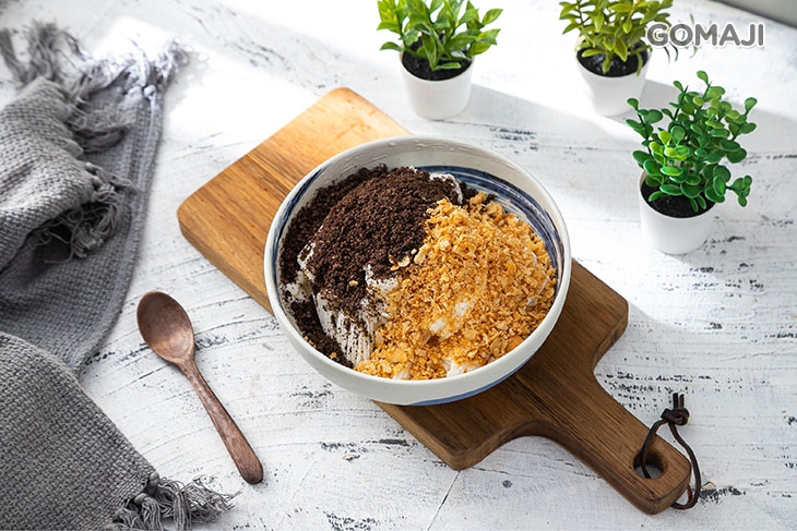 蛋捲OREO牛奶雪花冰