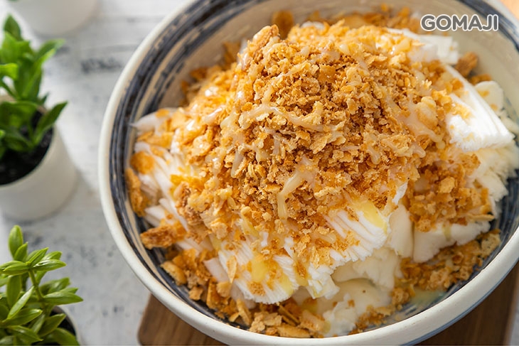 蛋捲牛奶雪花冰