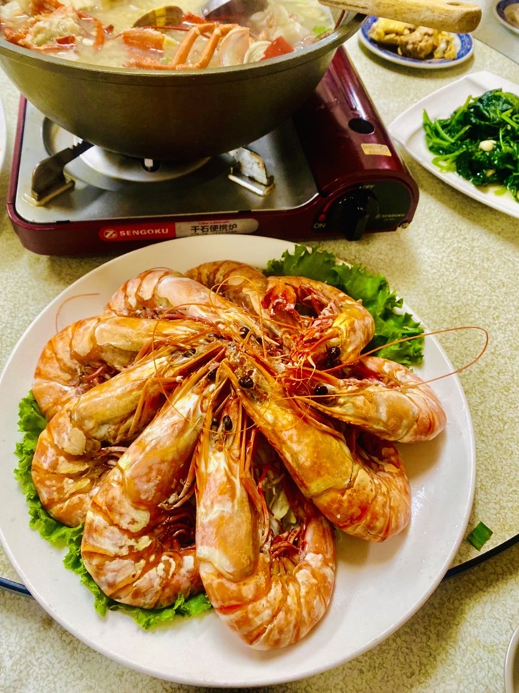  川燙大蝦