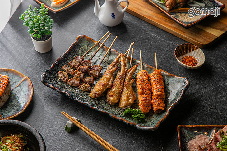 明太子雞肉串/招牌手羽先/九轉粉腸