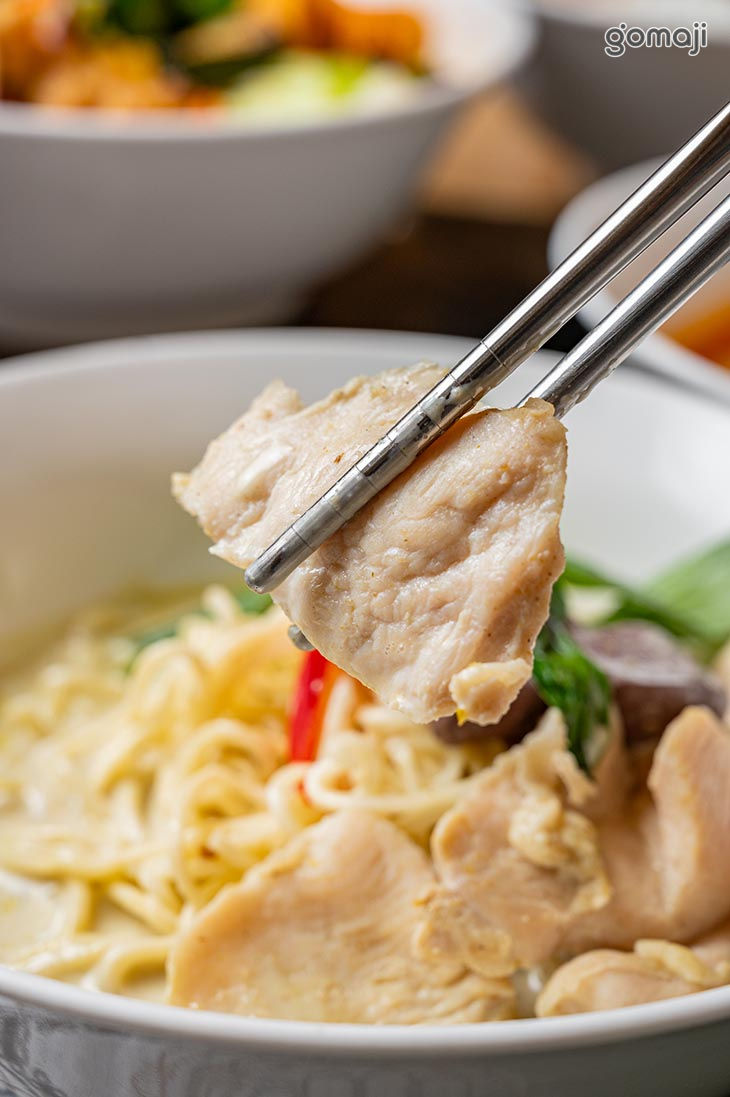 綠咖哩湯麵(雞)