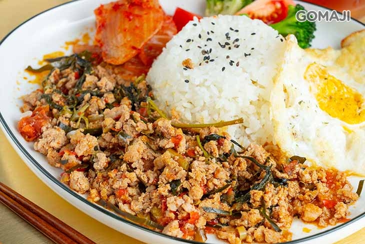 泰式打拋豬飯