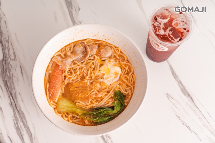 泡菜鍋燒麵套餐