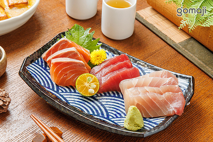 綜合生魚片10片