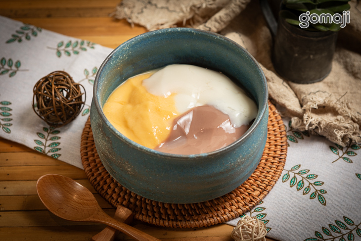 三色布丁豆花