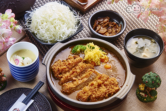 日式雞腿排定食,鹽烤鯖魚定食,豬排豚骨拉麵,魚排蕎麥冷麵,雞排紅咖哩