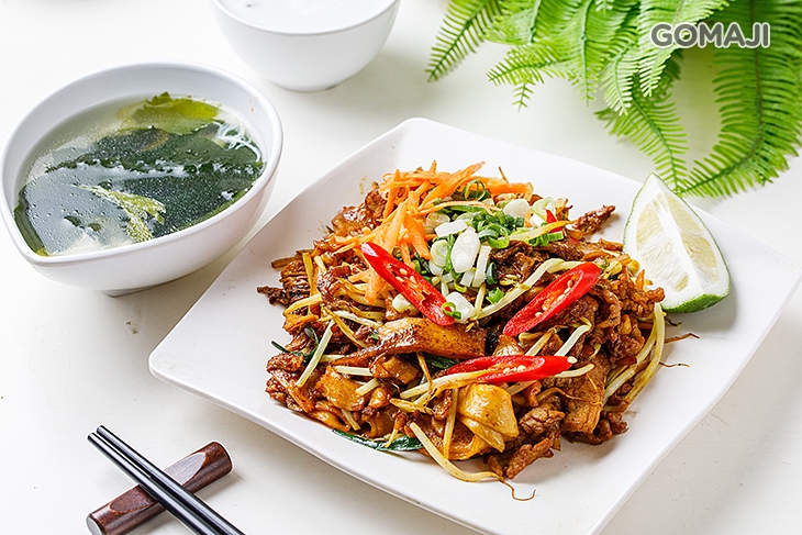 泰式豬肉炒粿條