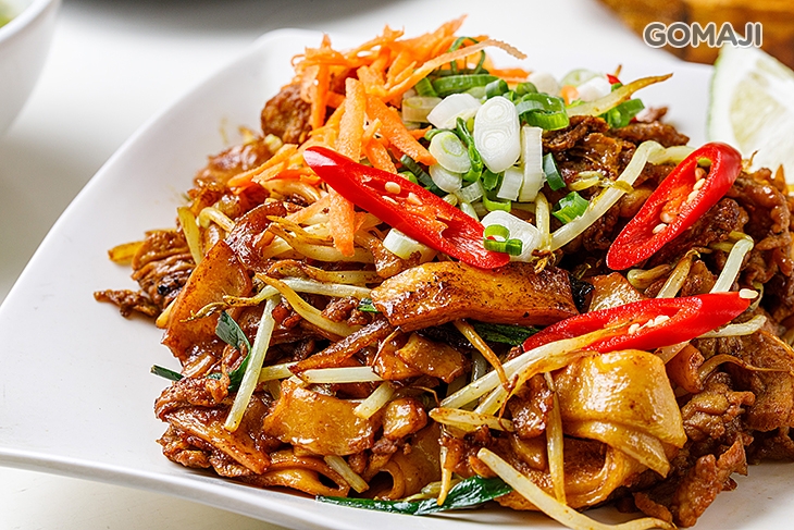 泰式豬肉炒粿條