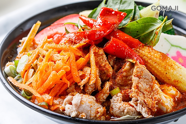 椰香酸辣湯河粉