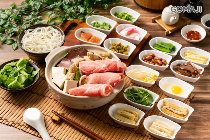 麻辣豬肉加腸
