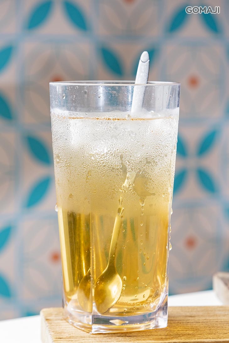 梅子冰醋飲