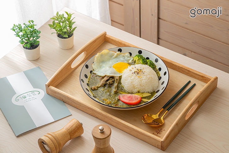 羅勒青醬牛肉燴飯