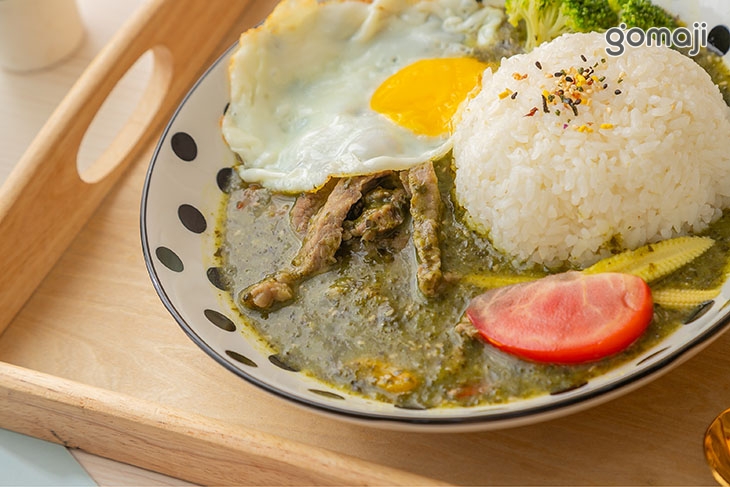 羅勒青醬牛肉燴飯