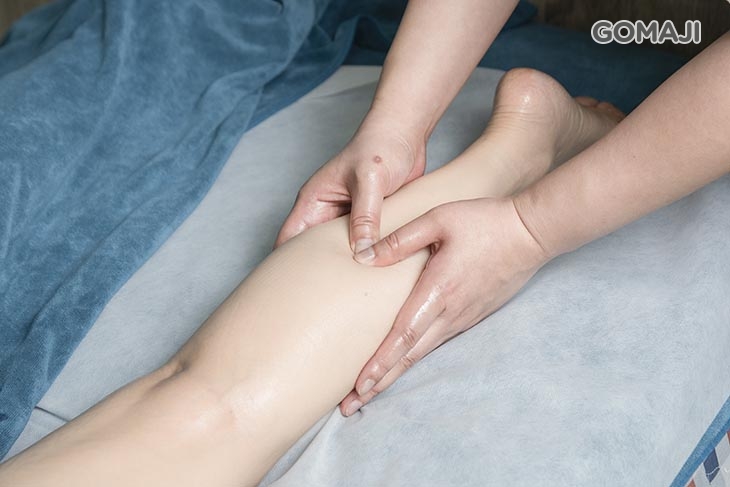 背部大小腿排水引導按摩