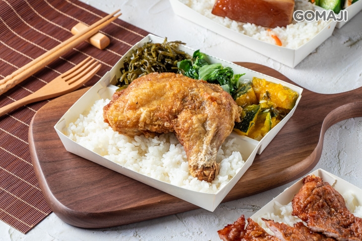 香酥雞腿飯