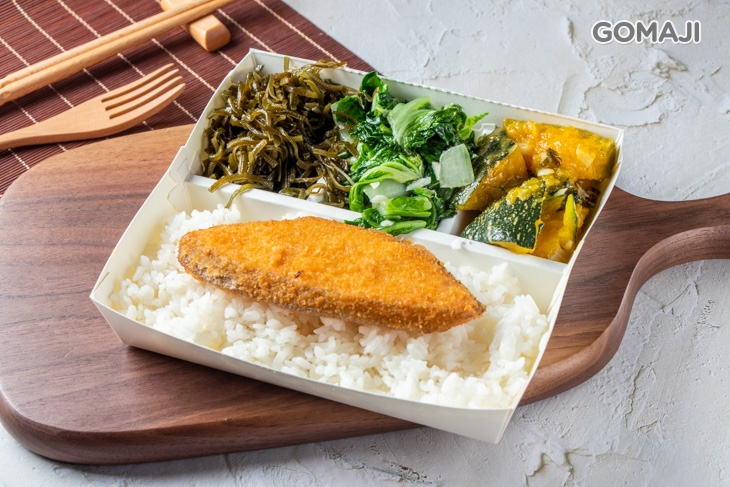 現炸鱈魚排飯