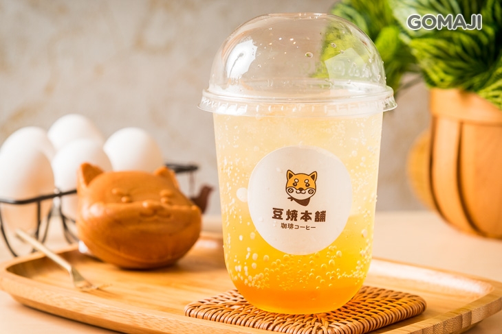 百香果氣泡飲