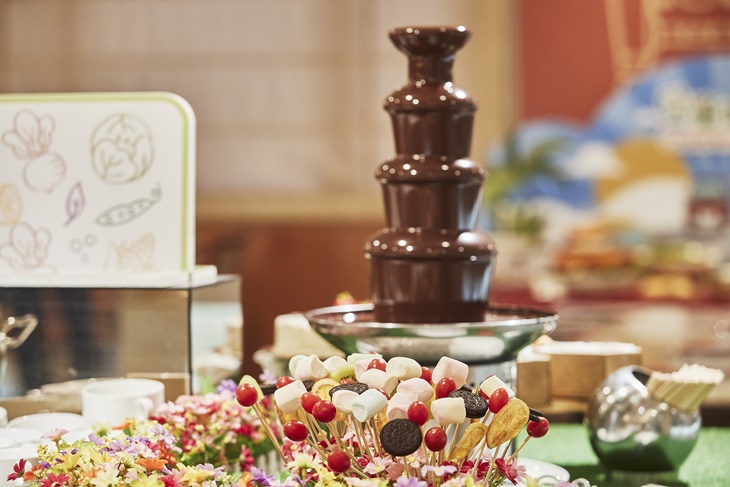 麵包甜品水果區