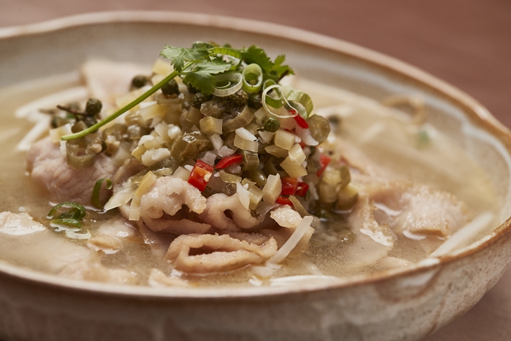 味菜銀芽松阪豬