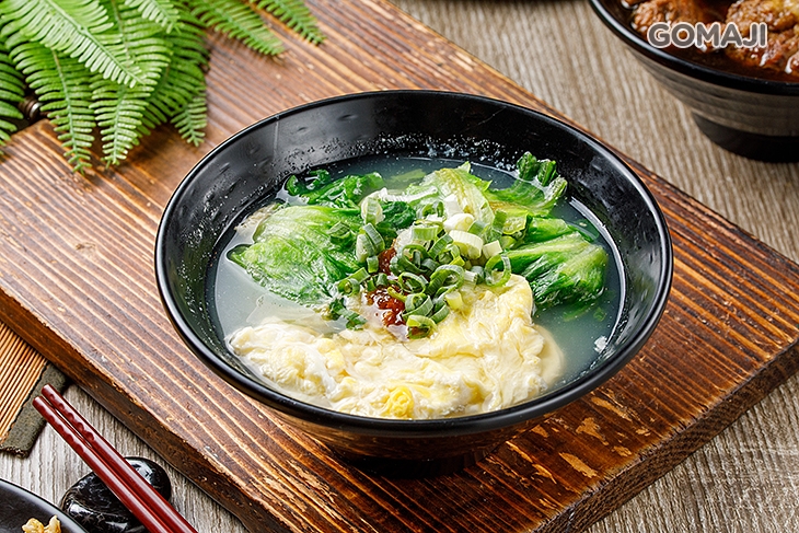 青菜蛋花湯