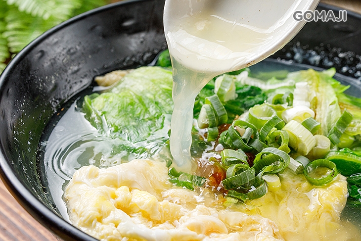青菜蛋花湯