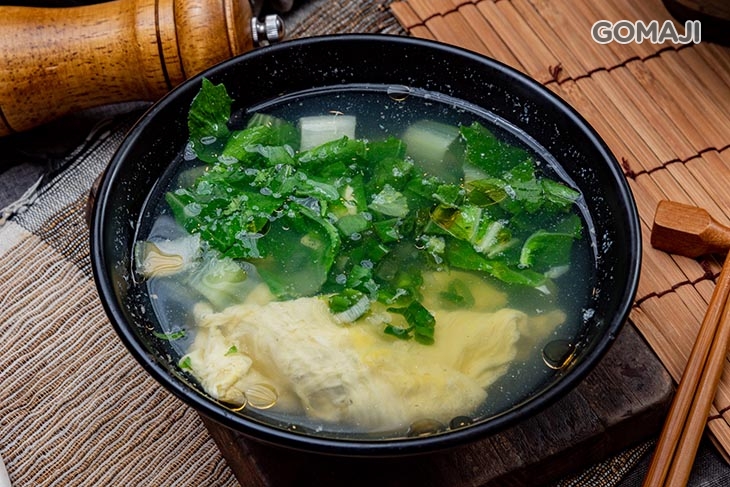 青菜蛋花湯