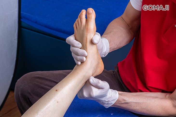 腳底經絡舒壓按摩