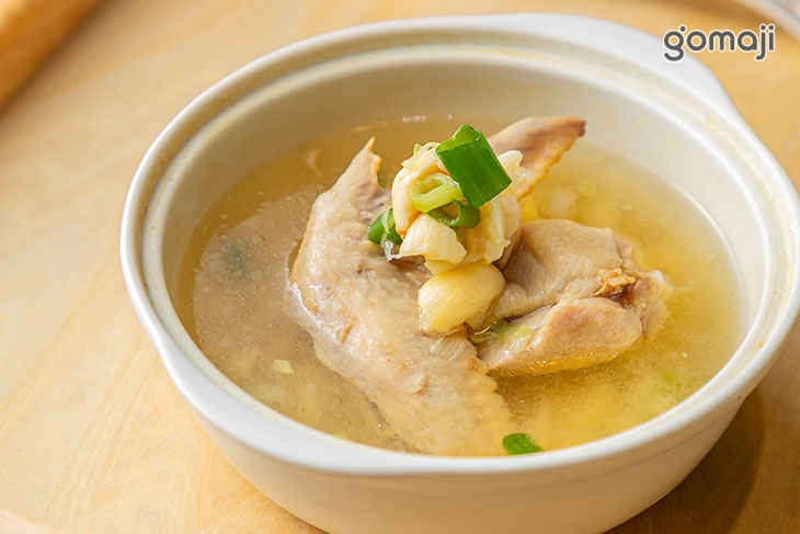 蒜頭雞湯