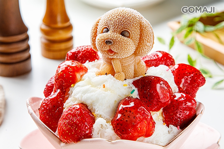 汪星人降臨(草莓雪花冰)