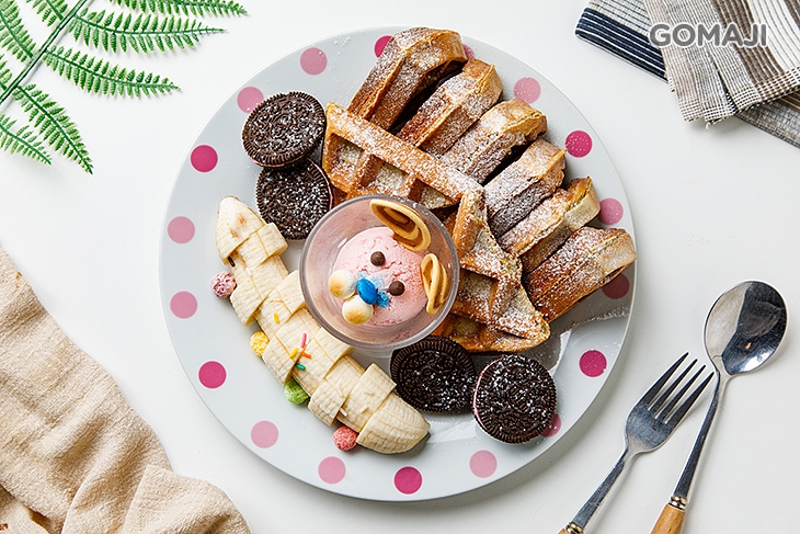 香蕉黑騎士鬆餅