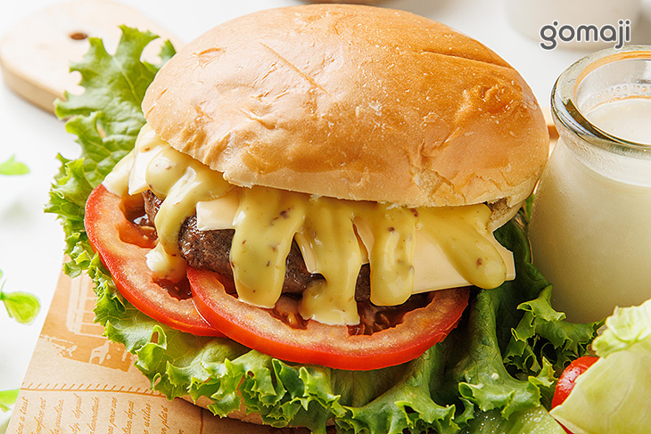 澳大利亞和牛漢堡排套餐