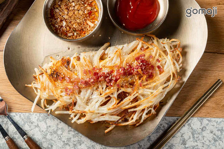 黃金雙起司馬鈴薯絲餅