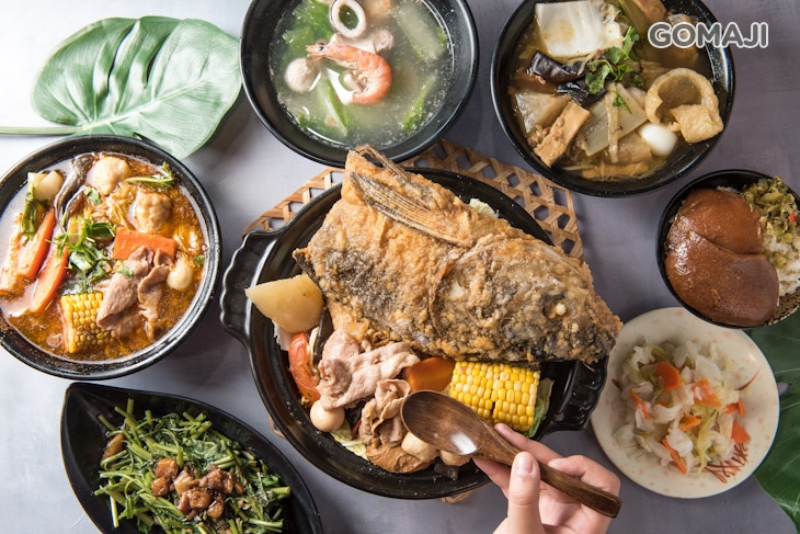 老嘴砂鍋魚頭-菜尾湯