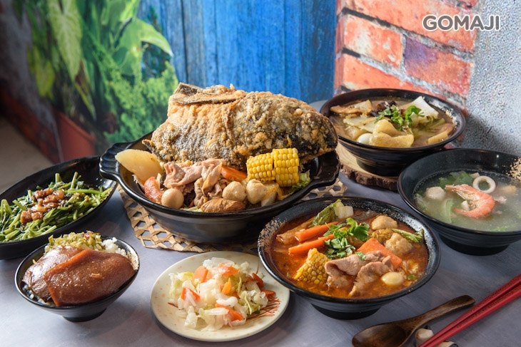 老嘴砂鍋魚頭-菜尾湯