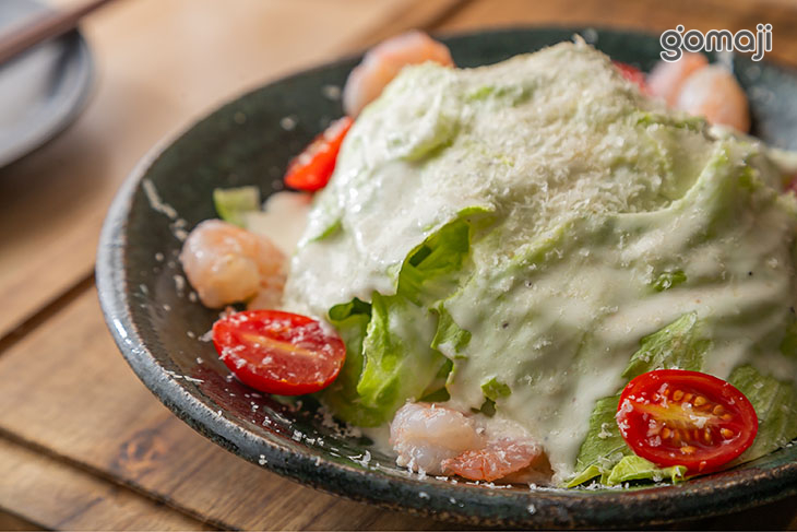 帕瑪森起司鮮蝦沙拉