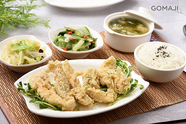 香酥雞柳飯套餐
