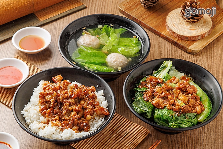 最經典滷肉飯組合