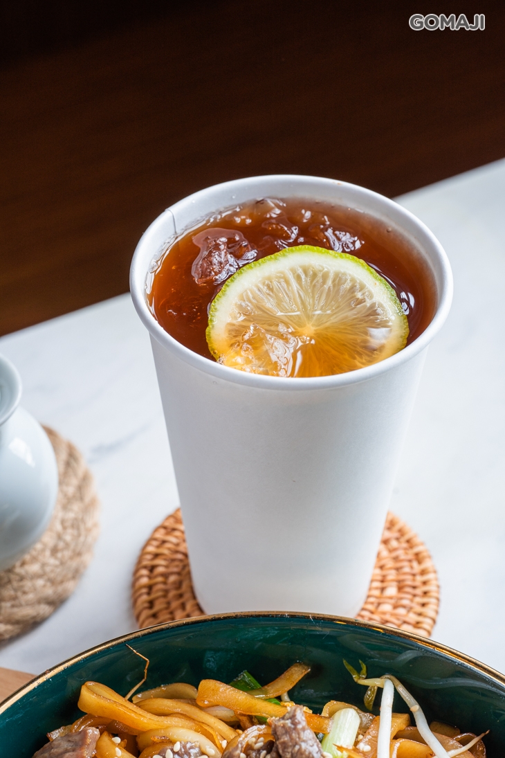 乾炒牛河+ 凍檸茶