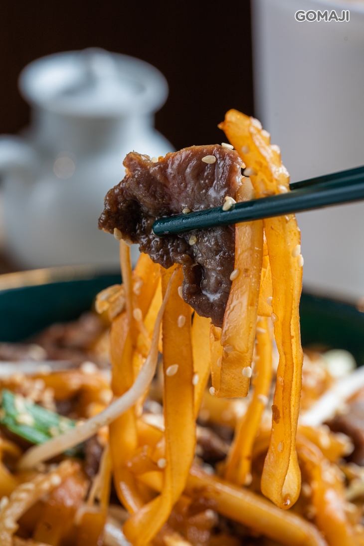 乾炒牛河+ 凍檸茶