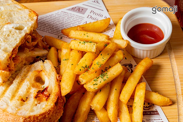 韓式辣炒豬帕尼尼