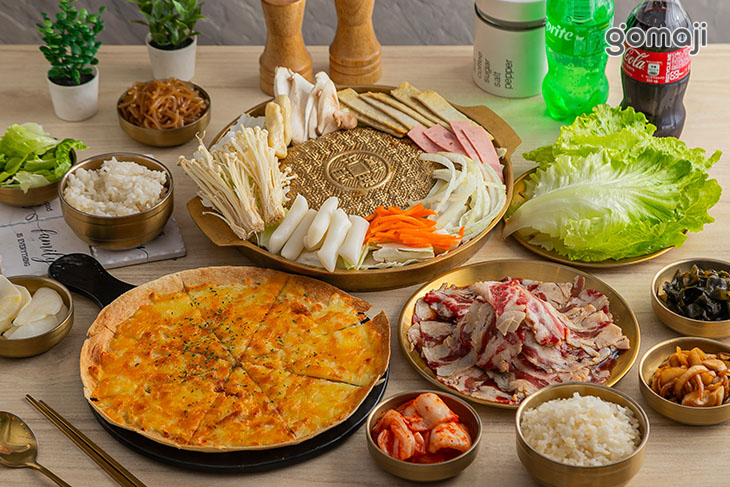 銅盤烤肉兩人套餐