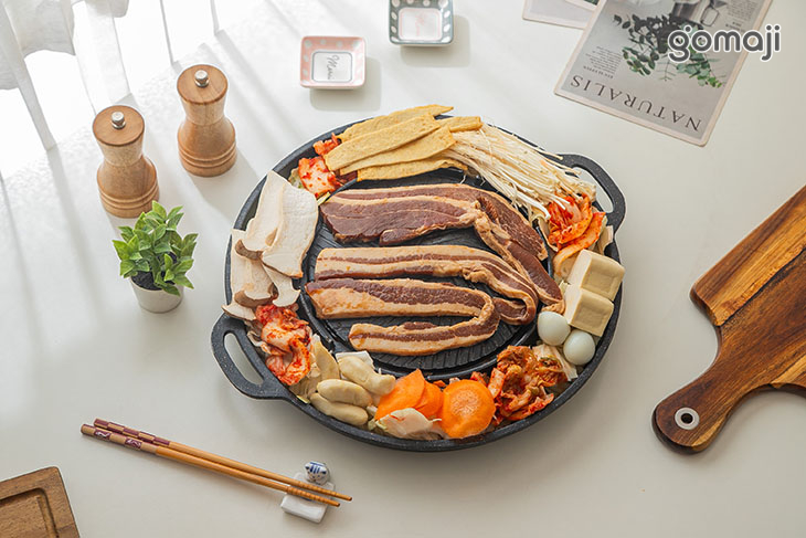 水梨秘醬醃豬五花