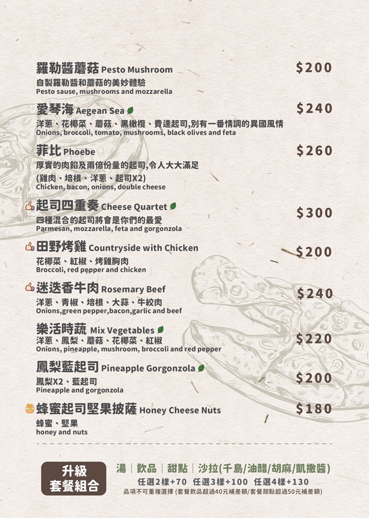 菜單