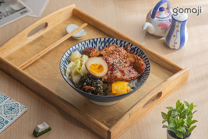 極炙雞腿丼
