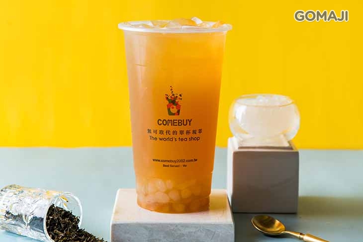 乾杯COMEBUY   蘋果冰茶