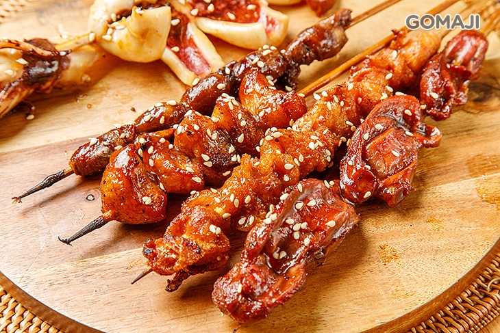 魷魚&雞心&雞胗&雞皮&雞屁股